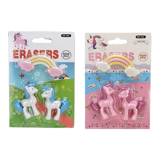 unicorn-eraser-set